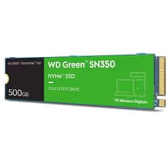 Western Digital WDS500G2G0C Green SN350 500GB PCIe NVMe M.2 2280 SSD meghajtó