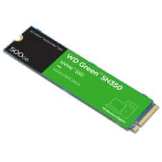 Western Digital WDS500G2G0C Green SN350 500GB PCIe NVMe M.2 2280 SSD meghajtó