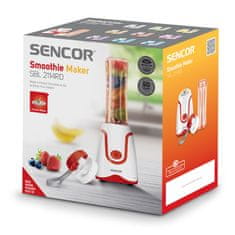 SENCOR SBL 2114RD Smoothie készítő 500W 0.6L Fehér-piros