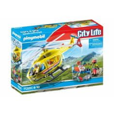 NEW Playset Playmobil 71203 City Life mentőhelikopter 48 darab