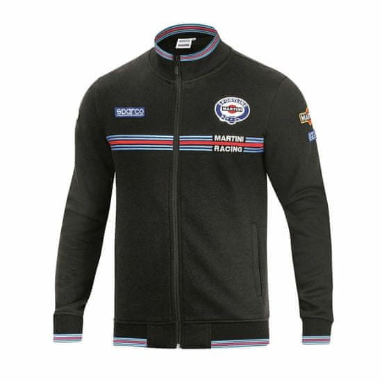 NEW Férfi pulóver kapucnis Sparco MARTINI RACING Fekete méret M