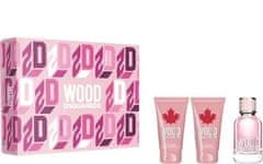 Dsquared² Wood For Her - EDT 50 ml + tusfürdő 50 ml + testápoló 50 ml