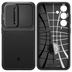 Spigen SPIGEN OPTIK ARMOR TOK SAMSUNG GALAXY S24-HEZ - FEKETE