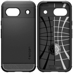 Spigen SPIGEN RUGGED ARMOR TOK GOOGLE PIXEL 8A TELEFONHOZ - MATT FEKETE