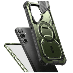 SUPCASE IBLSN ARMORBOX MAG SUPCASE TOK MAGSAFE-EL SAMSUNG GALAXY S24-HEZ - ZÖLD