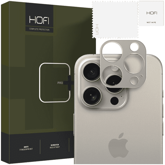 Hofi HOFI ALUCAM PRO+ KAMERA BURKOLAT IPHONE 15 PRO / 15 PRO MAX TITANIUM