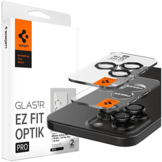 Spigen SPIGEN GLAS.TR EZ FIT OPTIK PRO KAMERABORÍTÓ IPHONE 15 PRO / 15 PRO MAX KÉSZÜLÉKHEZ - 2 DB.