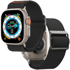 Spigen SPIGEN FIT LITE ULTRA APPLE WATCH 4 / 5 / 6 / 7 / 8 / SE / ULTRA (42 / 44 / 45 / 49 MM) FEKETE