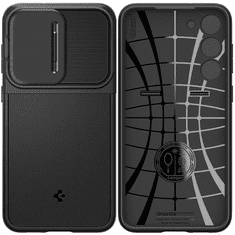 Spigen SPIGEN OPTIK ARMOR GALAXY S23 FEKETE