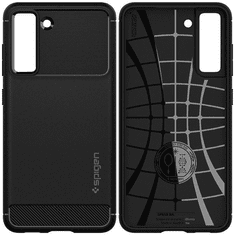 Spigen SPIGEN RUGGED ARMOR GALAXY S21 FE MATTE FEKETE