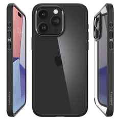 Spigen SPIGEN ULTRA HYBRID IPHONE 15 PRO MATTE FEKETE