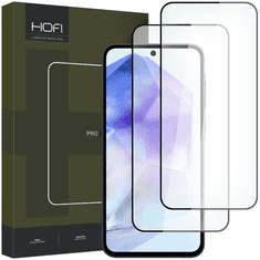 Hofi EDZETT ÜVEG HOFI GLASS PRO+ 2 CSOMAGOS GALAXY A35 / A55 5G FEKETE