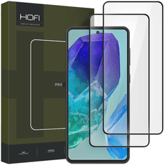 Hofi EDZETT ÜVEG HOFI GLASS PRO+ 2 CSOMAGOS GALAXY M55 5G FEKETE