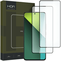 Hofi EDZETT ÜVEG HOFI GLASS PRO+ 2 CSOMAGOS XIAOMI REDMI NOTE 13 5G / 13 PRO 4G / 5G FEKETE