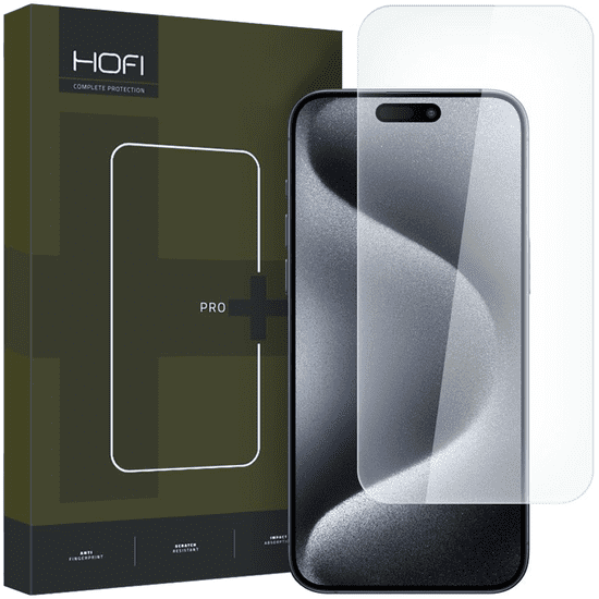 Hofi EDZETT ÜVEG HOFI GLASS PRO+ IPHONE 15 PRO MAX CLEAR