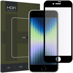 Hofi EDZETT ÜVEG HOFI GLASS PRO+ IPHONE 7 / 8 / SE 2020 / 2022 FEKETE