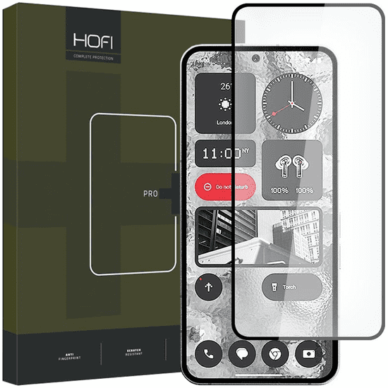 Hofi EDZETT ÜVEG HOFI GLASS PRO+ SEMMI TELEFON 2 FEKETE