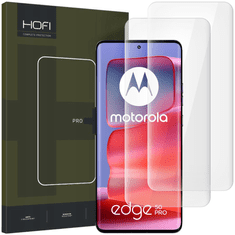 Hofi EDZETT ÜVEG HOFI UV GLASS PRO+ 2 CSOMAGOS MOTOROLA EDGE 50 FUSION / EDGE 50 PRO 5G CLEAR