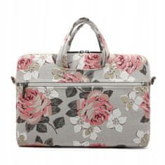 Canvaslife CANVASLIFE BRIEFCASE LAPTOP 13-14 NAVY ROSE