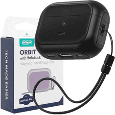 ESR ESR ORBIT HALOLOCK MAGSAFE APPLE AIRPODS PRO 1/2 BLACK