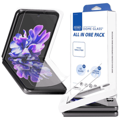 UNBRANDED WHITESTONE MINDEN-AZ-EGYBEN VÉDŐFÓLIA 2 BEÁLLÍTÁSÚ GALAXY FLIP 5 CLEAR-VAL