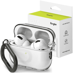 RINGKE RINGKE HINGE AIRPODS PRO 2 TOKFEDÉL ÁTLÁTSZÓ FEJHALLGATÓHÁZ (EC675S1RS)