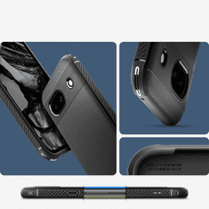 Spigen SPIGEN RUGGED ARMOR TOK GOOGLE PIXEL 8A TELEFONHOZ - MATT FEKETE