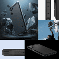 Spigen SPIGEN RUGGED ARMOR TOK SAMSUNG GALAXY A15 4G / 5G TELEFONHOZ - FEKETE