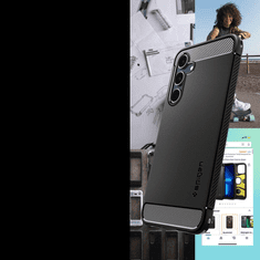 Spigen SPIGEN RUGGED ARMOR TOK SAMSUNG GALAXY A55 5G-HEZ - MATT FEKETE