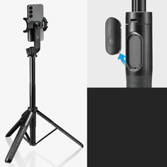 Spigen SPIGEN S560W BLUETOOTH SELFIE STICK ÁLLVÁNNYAL - FEKETE