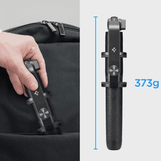 Spigen SPIGEN S560W BLUETOOTH SELFIE STICK ÁLLVÁNNYAL - FEKETE