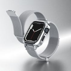 Spigen SPIGEN METAL FIT "PRO" APPLE WATCH 4 / 5 / 6 / 7 / 8 / SE (44 / 45 MM) EZÜST