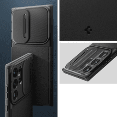 Spigen SPIGEN OPTIK ARMOR GALAXY S23 ULTRA BLACK