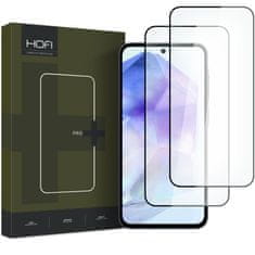 Hofi EDZETT ÜVEG HOFI GLASS PRO+ 2 CSOMAGOS GALAXY A35 / A55 5G FEKETE