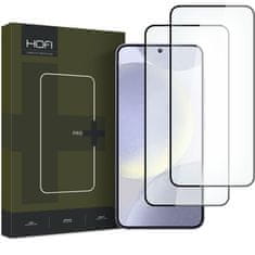 Hofi EDZETT ÜVEG HOFI GLASS PRO+ 2 CSOMAGOS GALAXY S24+ PLUS FEKETE