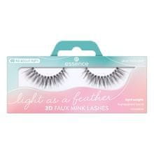 Essence Essence - Light As A Feather All About Light Lashes - Umělé řasy s 3D efektem 1.0ks 