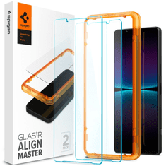 Spigen EDZETT ÜVEG SPIGEN ALM GLAS.TR 2-CSOMAGOS SONY XPERIA 1 VI CLEAR