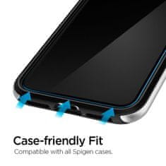 Spigen EDZETT ÜVEG SPIGEN ALM GLAS.TR SLIM 2 CSOMAGOS IPHONE 11