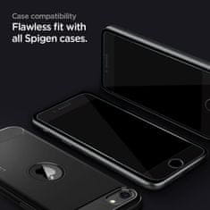 Spigen EDZETT ÜVEG SPIGEN ALM GLASS FC IPHONE 7/8 / SE 2020/2022 FEKETE