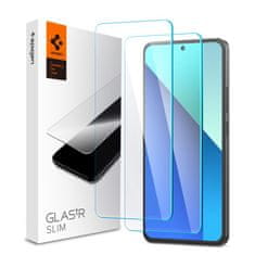 Spigen EDZETT ÜVEG SPIGEN GLAS.TR SLIM 2 CSOMAGOS XIAOMI REDMI NOTE 13 4G / LTE CLEAR