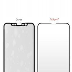 Spigen EDZETT ÜVEG SPIGEN GLASS FC IPHONE 11 FEKETE