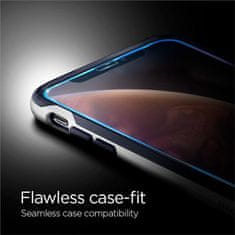 Spigen EDZETT ÜVEG SPIGEN GLASS FC IPHONE 11 PRO FEKETE