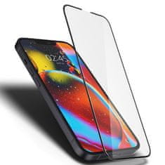 Spigen EDZETT ÜVEG SPIGEN GLASS FC IPHONE 13 / 13 PRO / 14 FEKETE