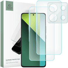 Tech-protect EDZETT ÜVEG TECH-PROTECT SUPREME SET XIAOMI REDMI NOTE 13 PRO 5G / POCO X6 5G CLEAR