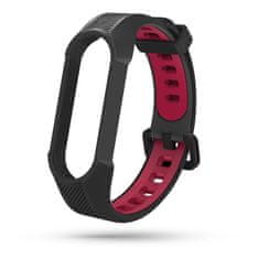 Tech-protect TECH-PROTECT ARMOR XIAOMI MI SMART BAND 5/6/6 NFC FEKETE/PIROS