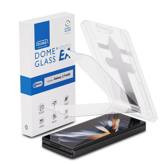 UNBRANDED EDZETT ÜVEG, FEHÉRKÖV EA ÜVEG 2 CSOMAGOS GALAXY FOLD 5 CLEAR-EL