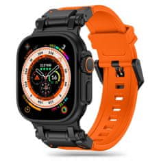 Tech-protect TECH-PROTECT DELTA PRO APPLE WATCH 4 / 5 / 6 / 7 / 8 / 9 / SE / ULTRA 1 / 2 (42 / 44 / 45 / 49 MM) NARANCS/FEKETE