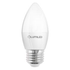 LUMILED 6x LED izzó E27 B35 2,5W = 25W 249lm 3000K Meleg fehér 180°