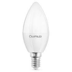 LUMILED 6x LED izzó E14 B35 8W = 60W 806lm 4000K Semleges fehér 180°