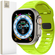 Tech-protect TECH-PROTECT ICONBAND LINE APPLE WATCH 4 / 5 / 6 / 7 / 8 / 9 / SE / ULTRA 1 / 2 (42 / 44 / 45 / 49 MM) LIME